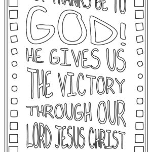 But Thanks Be to God! Printable