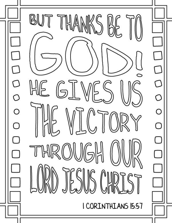 But Thanks Be to God! Printable